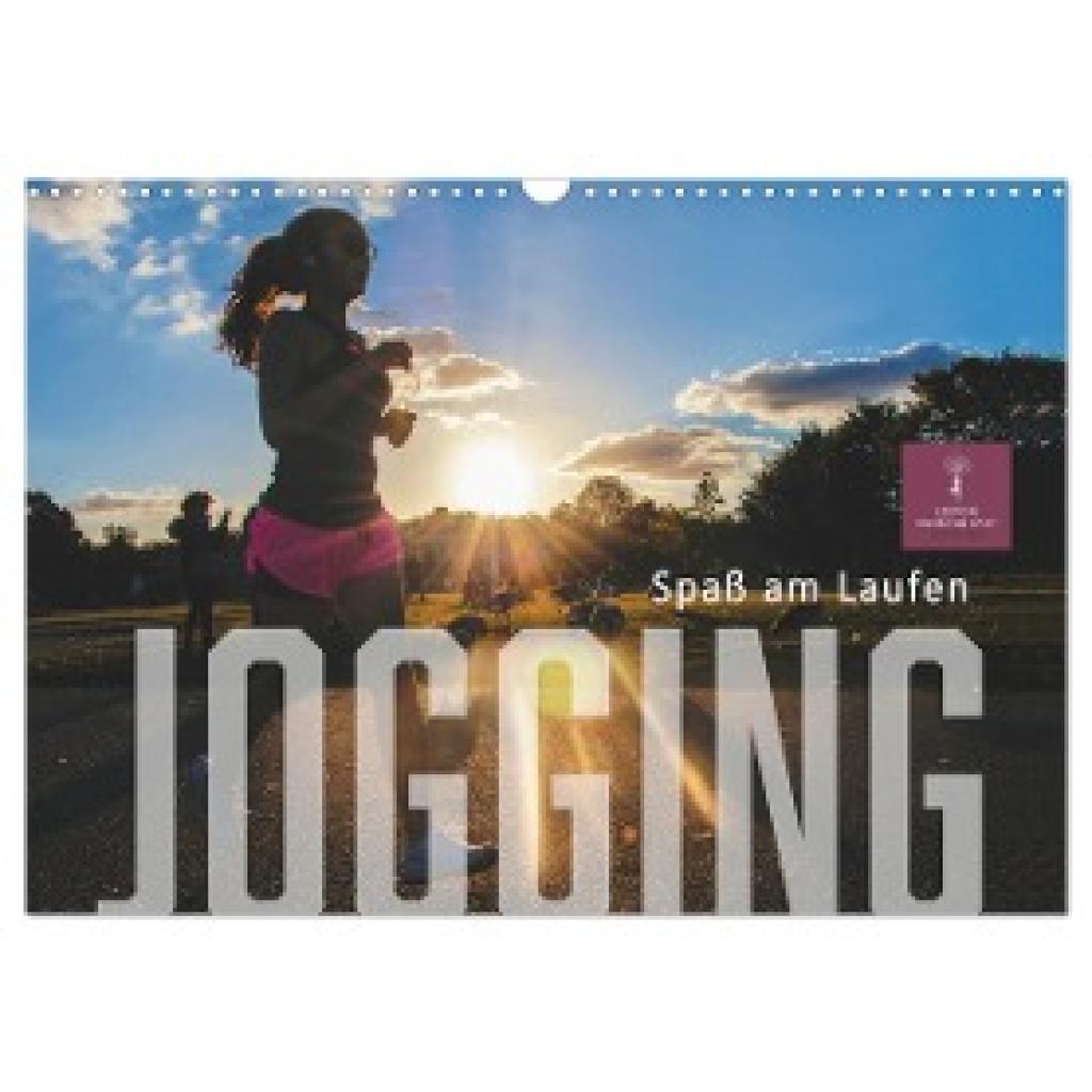 Roder, Peter: Jogging - Spaß am Laufen (Wandkalender 2024 DIN A3 quer), CALVENDO Monatskalender