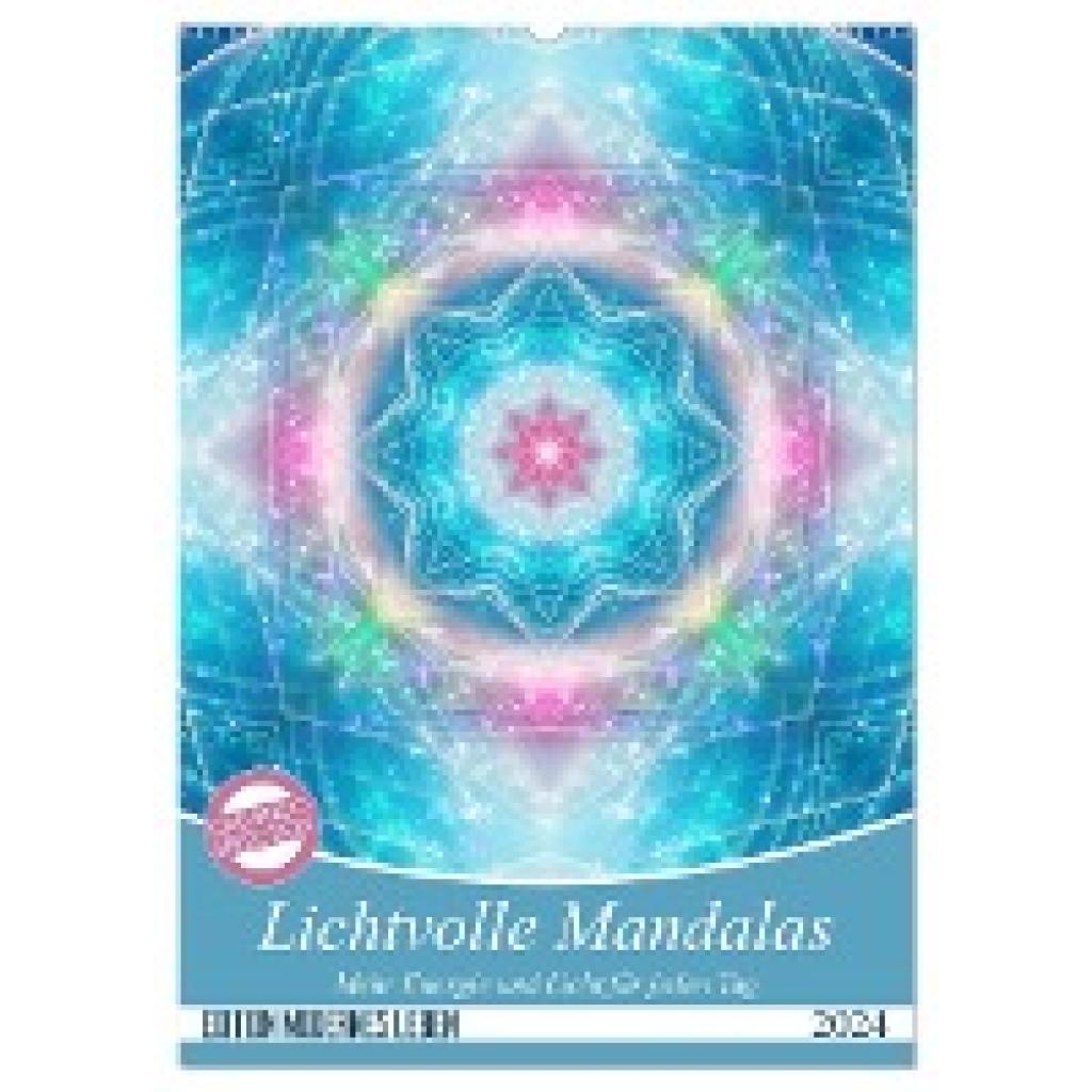 Shayana Hoffmann, Gaby: Lichtvolle Mandalas (Wandkalender 2024 DIN A2 hoch), CALVENDO Monatskalender