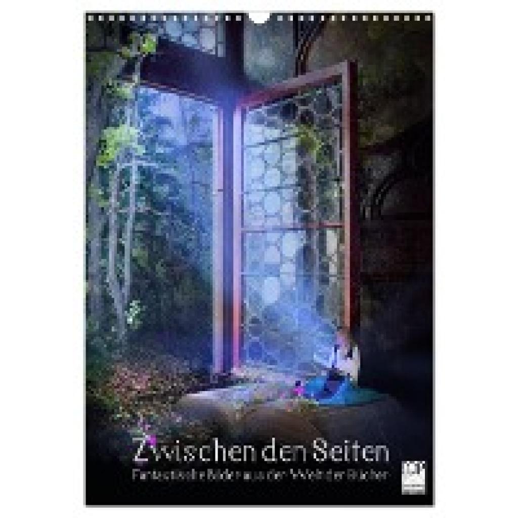 Kuckenberg-Wagner, Brigitte: Zwischen den Seiten - Fantastische Bilder aus der Welt der Bücher (Wandkalender 2024 DIN A3
