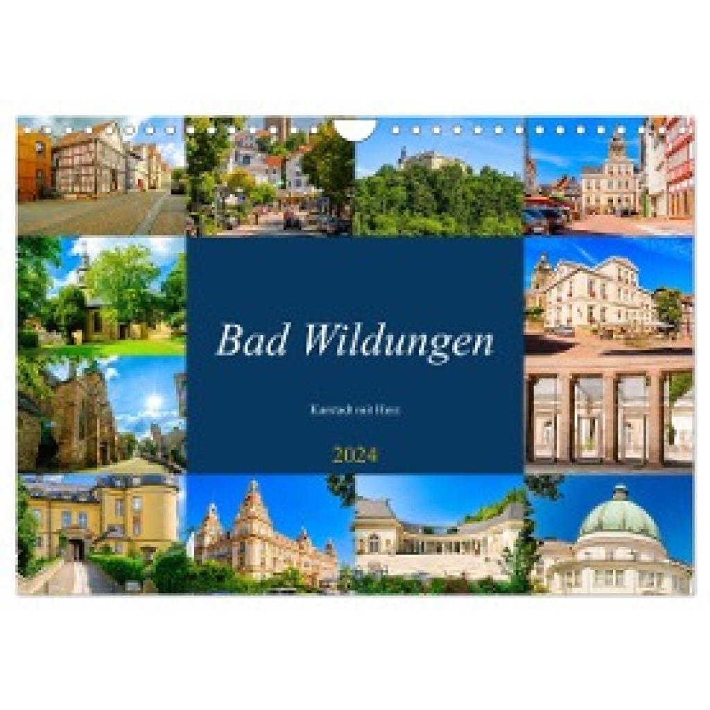 W. Lambrecht, Markus: Bad Wildungen, Kurstadt mit Herz (Wandkalender 2024 DIN A4 quer), CALVENDO Monatskalender