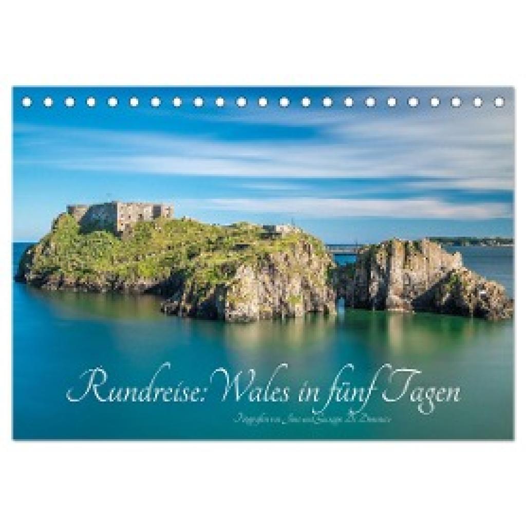 und Giuseppe Di Domenico, Jane: Rundreise: Wales in fünf Tagen (Tischkalender 2024 DIN A5 quer), CALVENDO Monatskalender