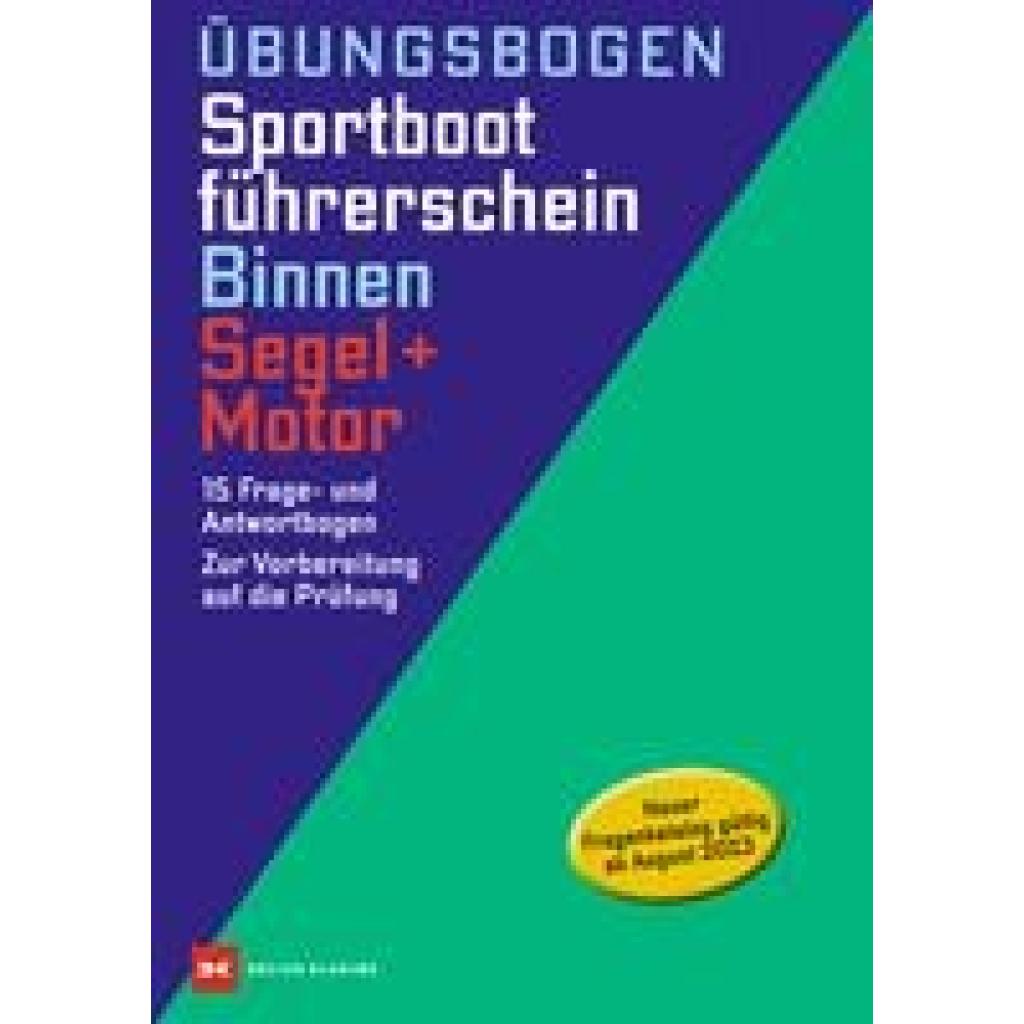 9783667127921 - Übungsbogen Sportbootführerschein Binnen Segel Motor Gebunden 9783667127921 - Übungsbogen Sportbootführerschein Binnen Segel Motor Gebunden