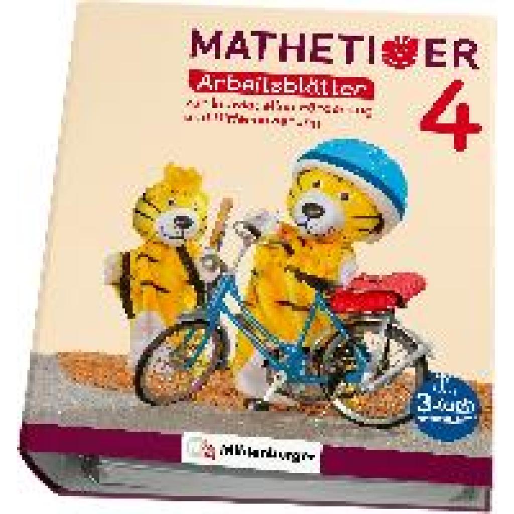 9783619456642 - Mathetiger - Neubearbeitung Mathetiger 4 - Arbeitsblätter zur individuellen Förderung und Differenzierung - Thomas Laubis Eva Schnitzer Loseblatt 9783619456642 - Mathetiger - Neubearbeitung Mathetiger 4 - Arbeitsblätter zur individuellen Förderung und Differenzierung - Thomas Laubis Eva Schnitzer Loseblatt
