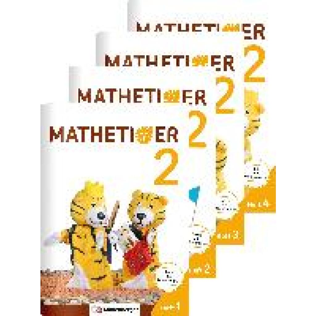 Laubis, Thomas: Mathetiger 2 - Jahreszeiten-Hefte - Neubearbeitung