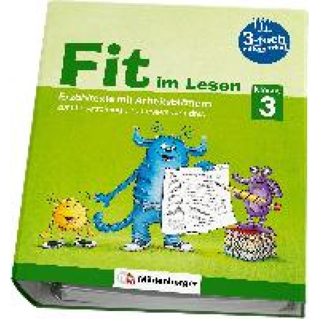 9783619120307 - Fit im Lesen Fit im Lesen - Erzähltexte Klasse 3 - Sabine Stehr Eva Schumacher Katrin Schumacher Loseblatt 9783619120307 - Fit im Lesen Fit im Lesen - Erzähltexte Klasse 3 - Sabine Stehr Eva Schumacher Katrin Schumacher Loseblatt