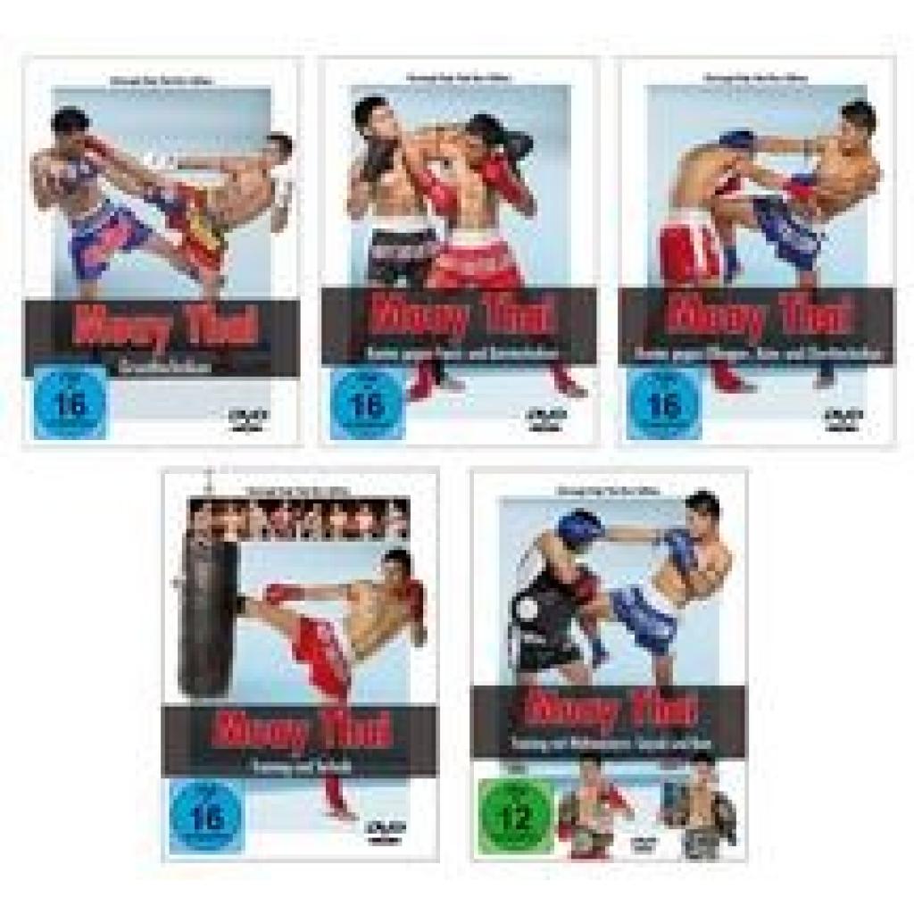 9783613320857 - DVDs - Muay Thai - Die komplette Serie über die Techniken und das TrainingDVD-Video (DVD)