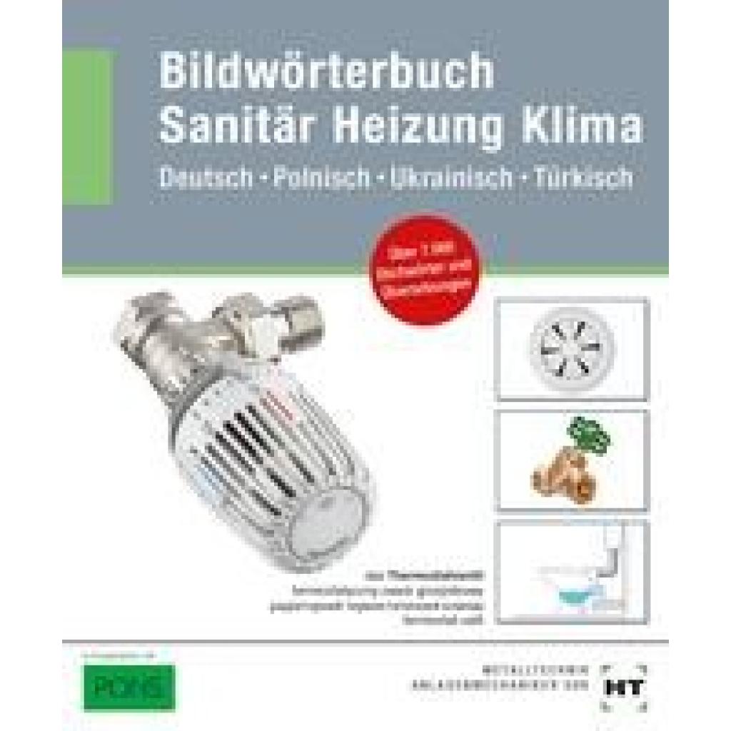 9783582090317 - Bildwörterbuch Sanitär Heizung Klima Kartoniert (TB) 9783582090317 - Bildwörterbuch Sanitär Heizung Klima Kartoniert (TB)