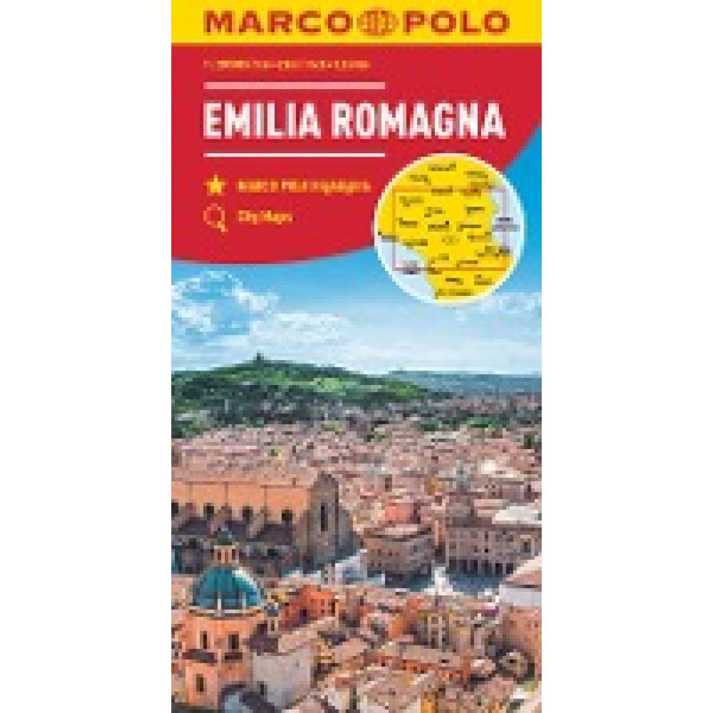 MARCO POLO Regionalkarte Italien 06 Emilia Romagna 1:200.000