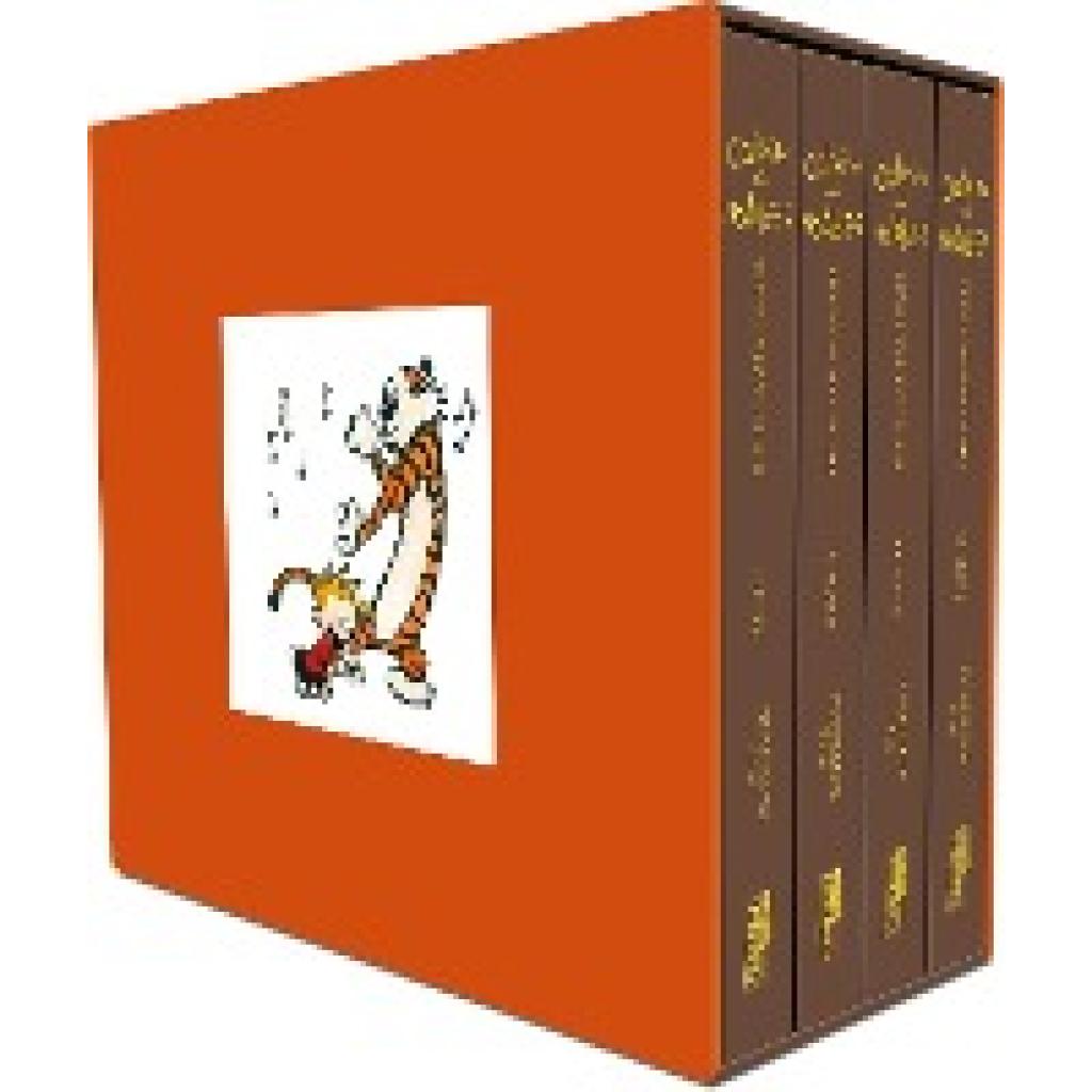 9783551789075 - Calvin und Hobbes Calvin und Hobbes Gesamtausgabe - Paperback 4 Teile - Bill Watterson Kartoniert (TB)