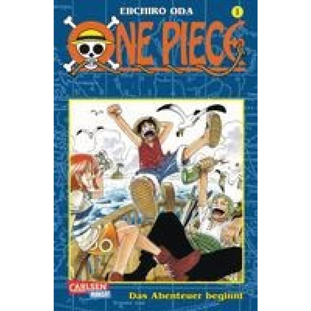 Oda, Eiichiro: One Piece 01. Das Abenteuer beginnt