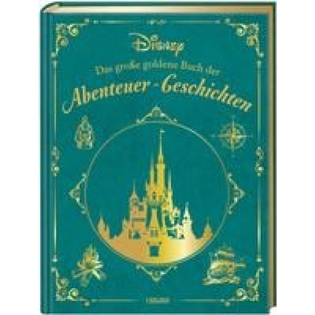 9783551280718 - Disney Das große goldene Buch der Abenteuer-Geschichten - Walt Disney Gebunden