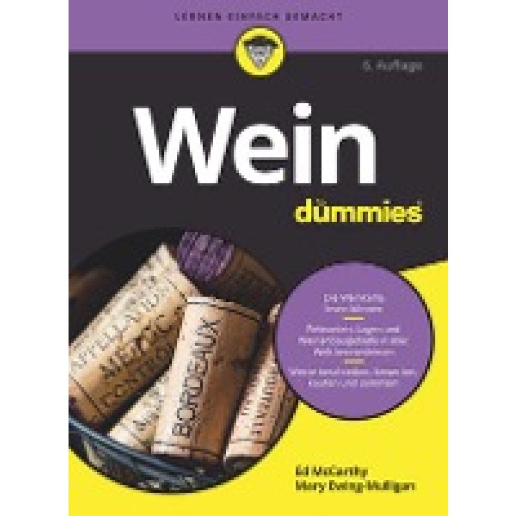 9783527717866 - Wein für Dummies - Ed McCarthy Mary Ewing-Mulligan Kartoniert (TB)