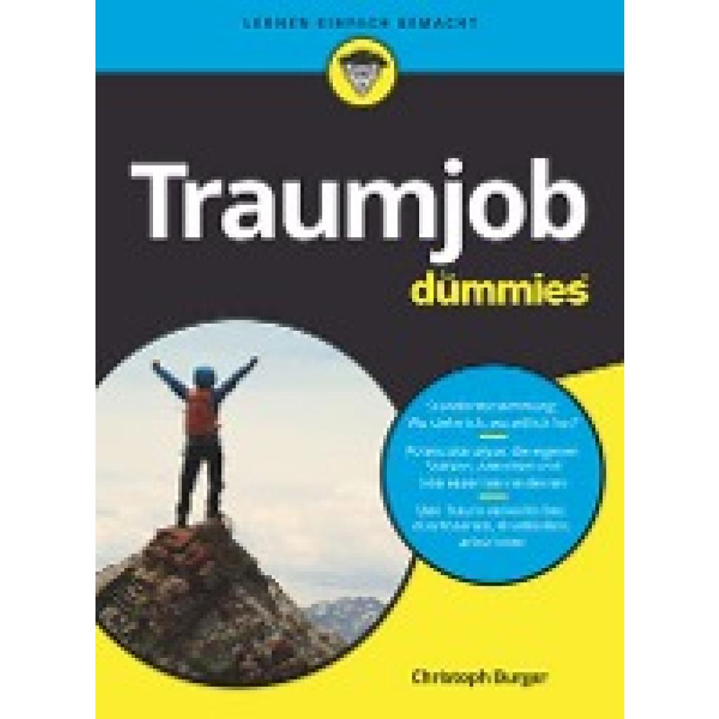 Traumjob für Dummies (Burger, Christoph)