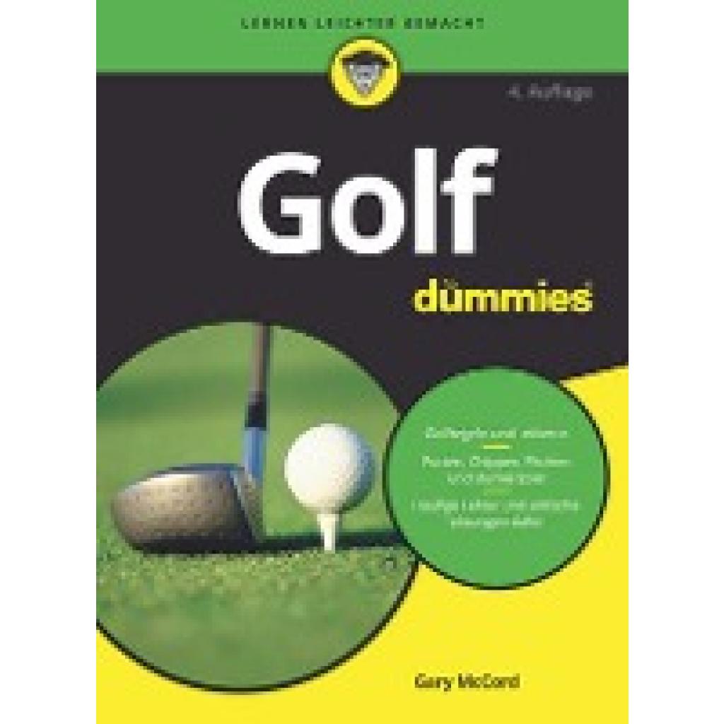 9783527715046 - Golf für Dummies - Gary McCord Kartoniert (TB)