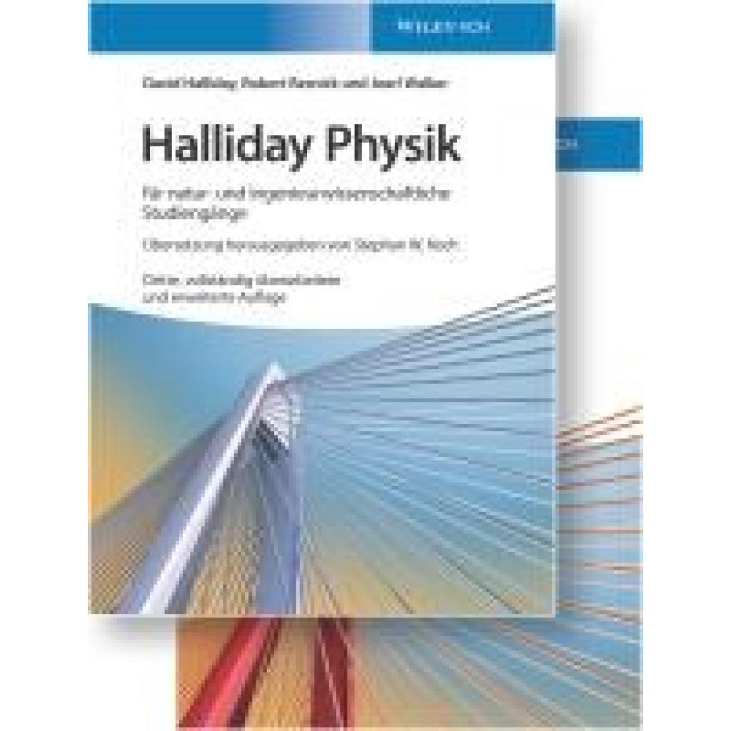 9783527413706 - Halliday Physik Bachelor Deluxe Halliday Physik 2 Bde - David Halliday Robert Resnick Jearl Walker Gebunden 9783527413706 - Halliday Physik Bachelor Deluxe Halliday Physik 2 Bde - David Halliday Robert Resnick Jearl Walker Gebunden