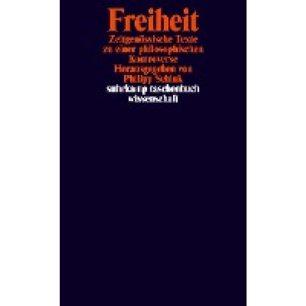 9783518297452 - Freiheit Kartoniert (TB)