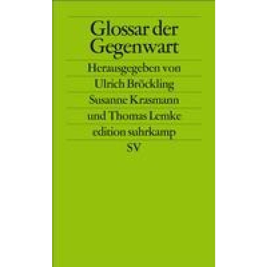 Glossar der Gegenwart