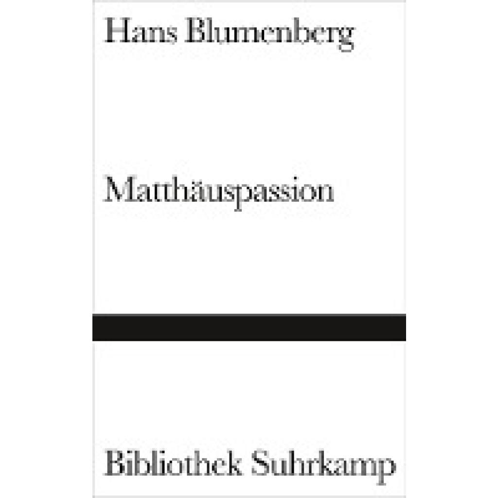 Matthäuspassion (Blumenberg, Hans)