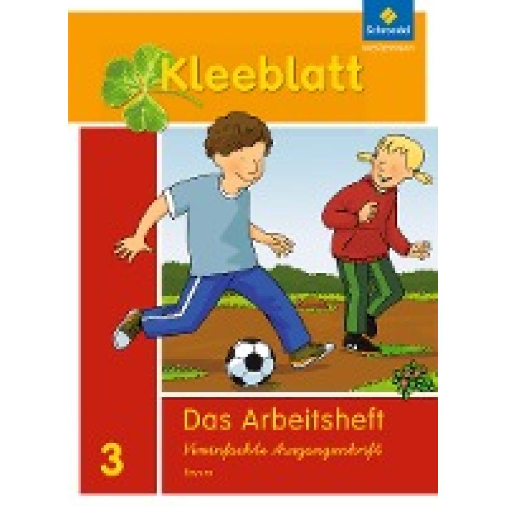 Kleeblatt. Das Sprachbuch 3. Arbeitsheft. Bayern