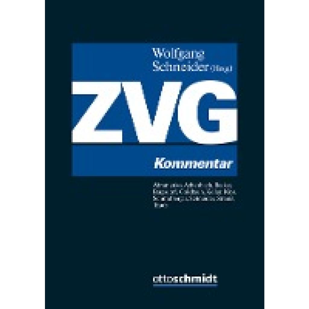 9783504471095 - ZVG Zwangsversteigerungsgesetz Kommentar Gebunden 9783504471095 - ZVG Zwangsversteigerungsgesetz Kommentar Gebunden