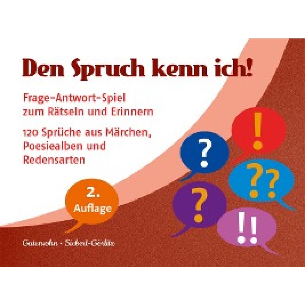 9783497027767 - Gutensohn Stefan Den Spruch kenn ich! 9783497027767 - Gutensohn Stefan Den Spruch kenn ich!