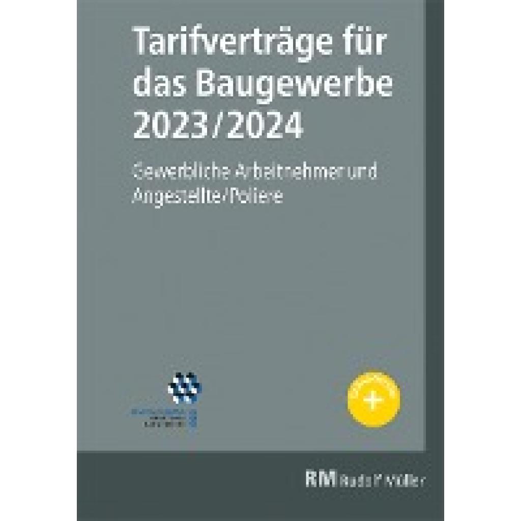 Jöris, Heribert: Tarifverträge für das Baugewerbe 2023/2024