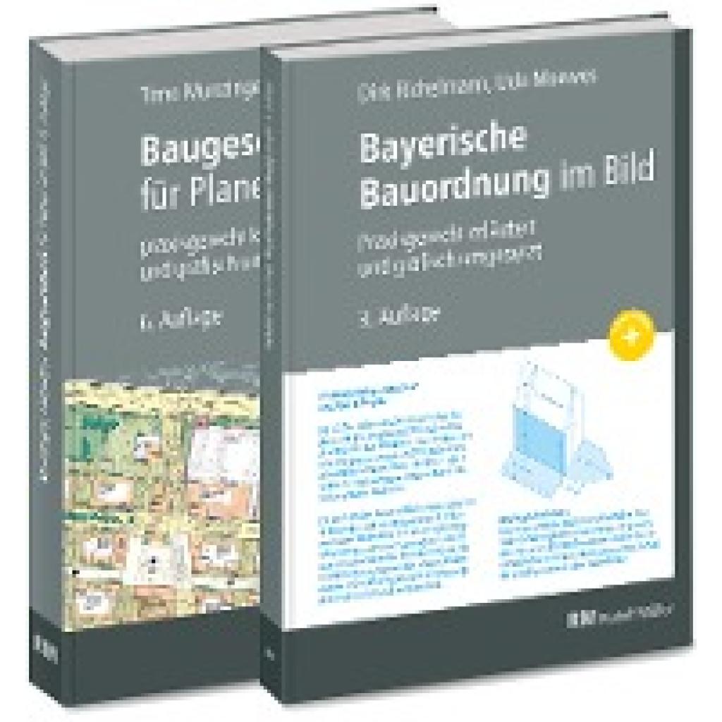 Munzinger, Timo: Buchpaket: Baugesetzbuch für Planer im Bild & Bayerische Bauordnung im Bild