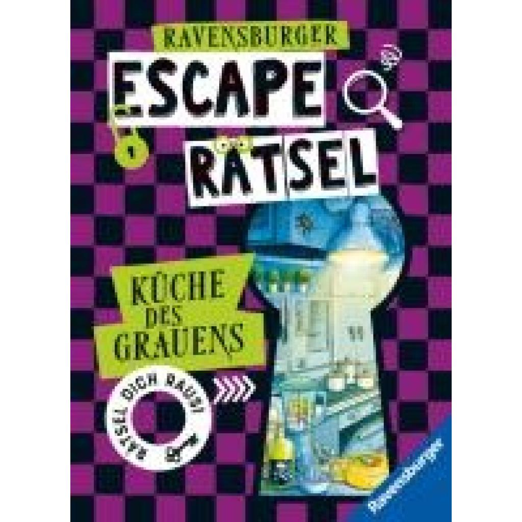 9783473488964 - Scheller Anne Ravensburger Escape Rätsel Küche des Grauens - Rätselbuch ab 8 Jahre - Für Escape Room-Fans 9783473488964 - Scheller Anne Ravensburger Escape Rätsel Küche des Grauens - Rätselbuch ab 8 Jahre - Für Escape Room-Fans