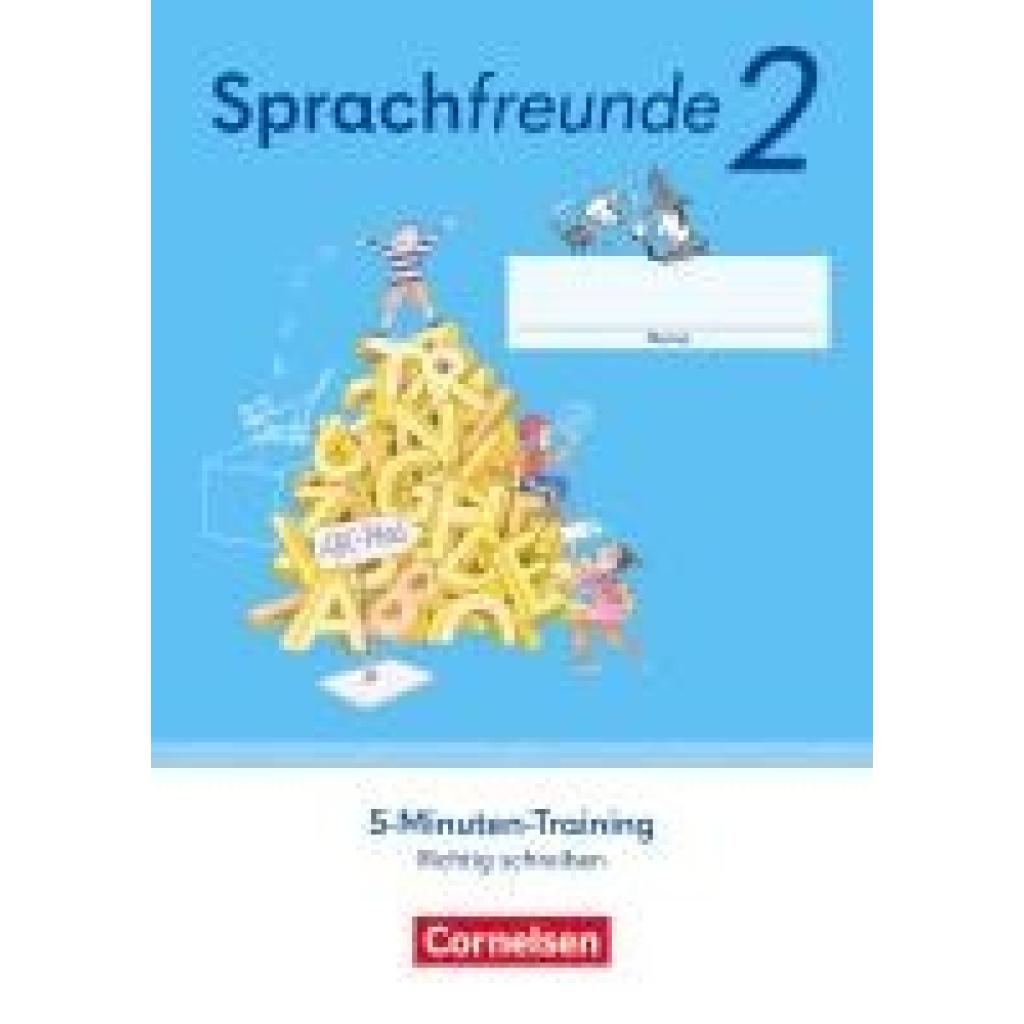 9783464803059 - Sprachfreunde - Sprechen - Schreiben - Spielen   Sprachfreunde - Sprechen - Schreiben - Spielen - Östliche Bundesländer und Berlin - Ausgabe 2022 - 2 Schuljahr Kartoniert (TB)