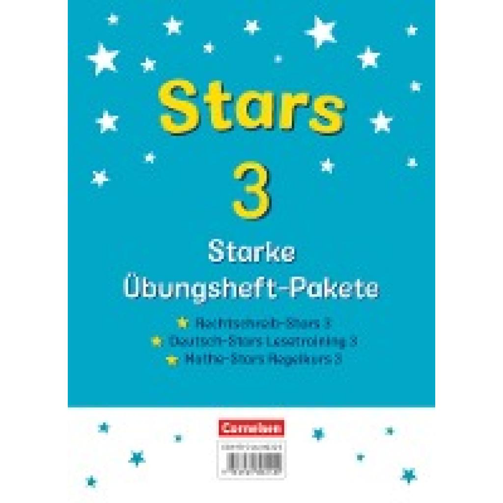 9783464802120 - STARS - starke Übungshefte - Übungsheftpakete Deutsch und Mathematik - 3 Schuljahr Übungshefte im Paket mit Lösungen - Rechtschreib-Stars Deutsch-Stars Lesetraining und Mathe-Stars Regelkurs Gebunden 9783464802120 - STARS - starke Übungshefte - Übungsheftpakete Deutsch und Mathematik - 3 Schuljahr Übungshefte im Paket mit Lösungen - Rechtschreib-Stars Deutsch-Stars Lesetraining und Mathe-Stars Regelkurs Gebunden