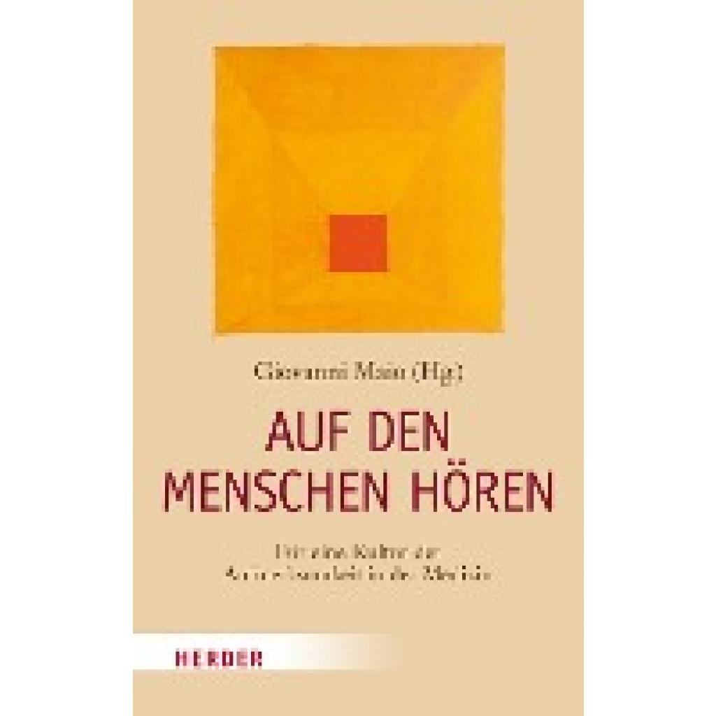 9783451377440 - Auf den Menschen hören Gebunden 9783451377440 - Auf den Menschen hören Gebunden