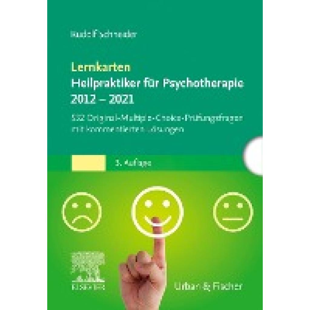 Lernkarten Heilpraktiker für Psychotherapie 2012 - 2021 (Schneider, Rudolf)