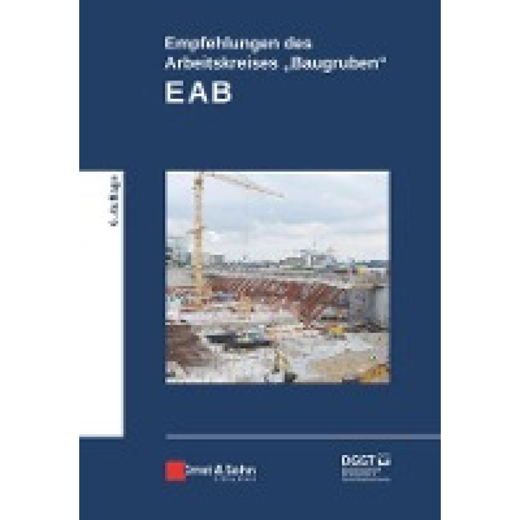 9783433033326 - Empfehlungen des Arbeitskreises Baugruben (EAB) Gebunden