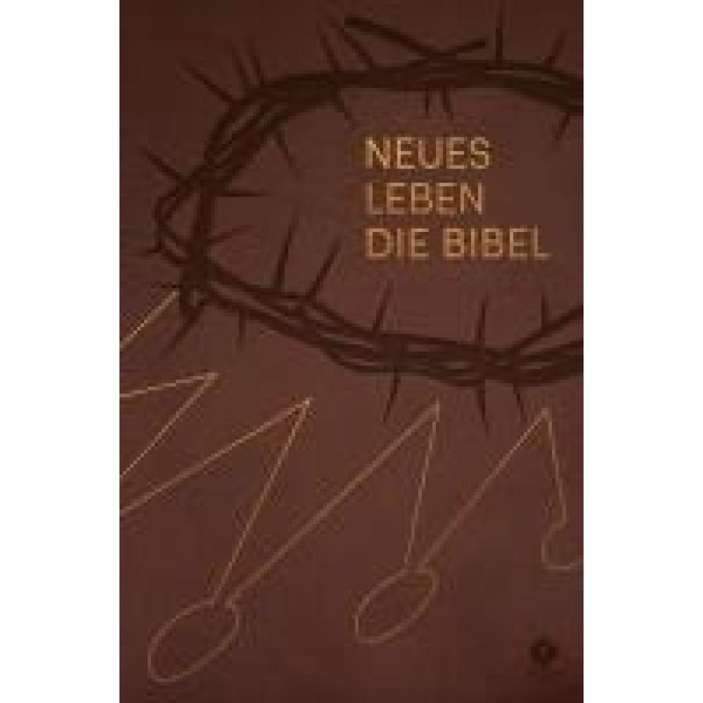 Neues Leben. Die Bibel, Standardausgabe, Kunstleder braungold