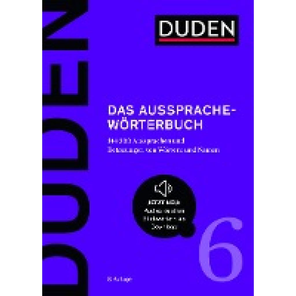 9783411040681 - Duden - Das Aussprachewörterbuch - Stefan Kleiner Ralf Knöbl Gebunden