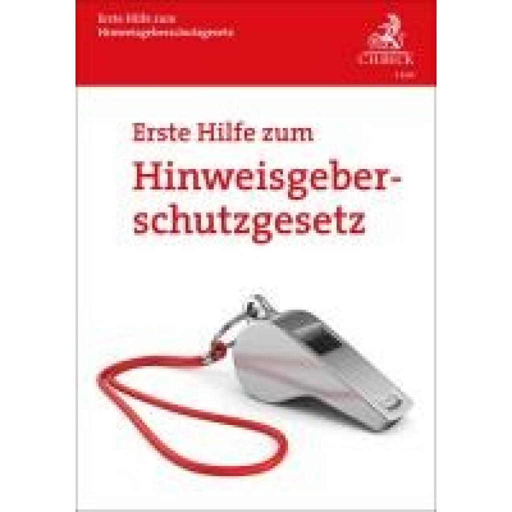 9783406796852 - Erste Hilfe zum Hinweisgeberschutzgesetz - Peter Fissenewert Taschenbuch 9783406796852 - Erste Hilfe zum Hinweisgeberschutzgesetz - Peter Fissenewert Taschenbuch