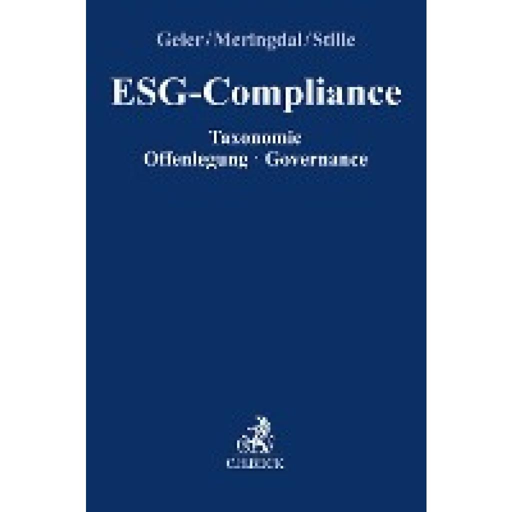 ESG-Compliance (Geier, Bernd~Meringdal, Inga Elise~Stille, Simone)