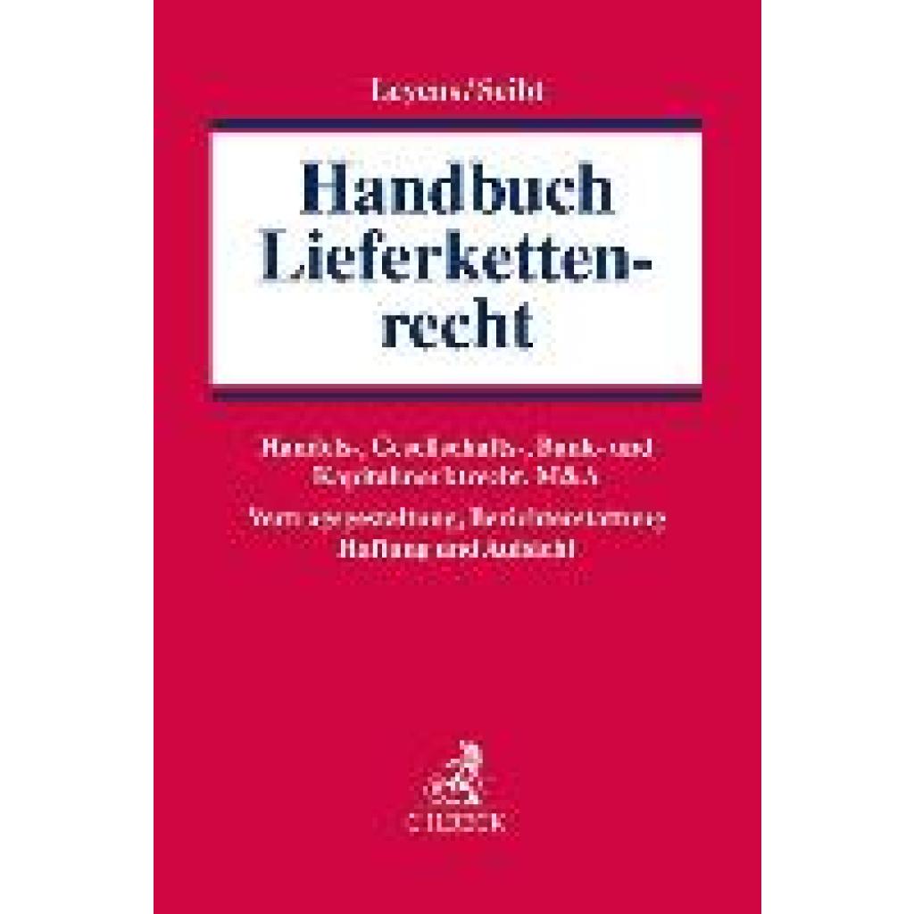 9783406795718 - Handbuch Lieferkettenrecht 9783406795718 - Handbuch Lieferkettenrecht
