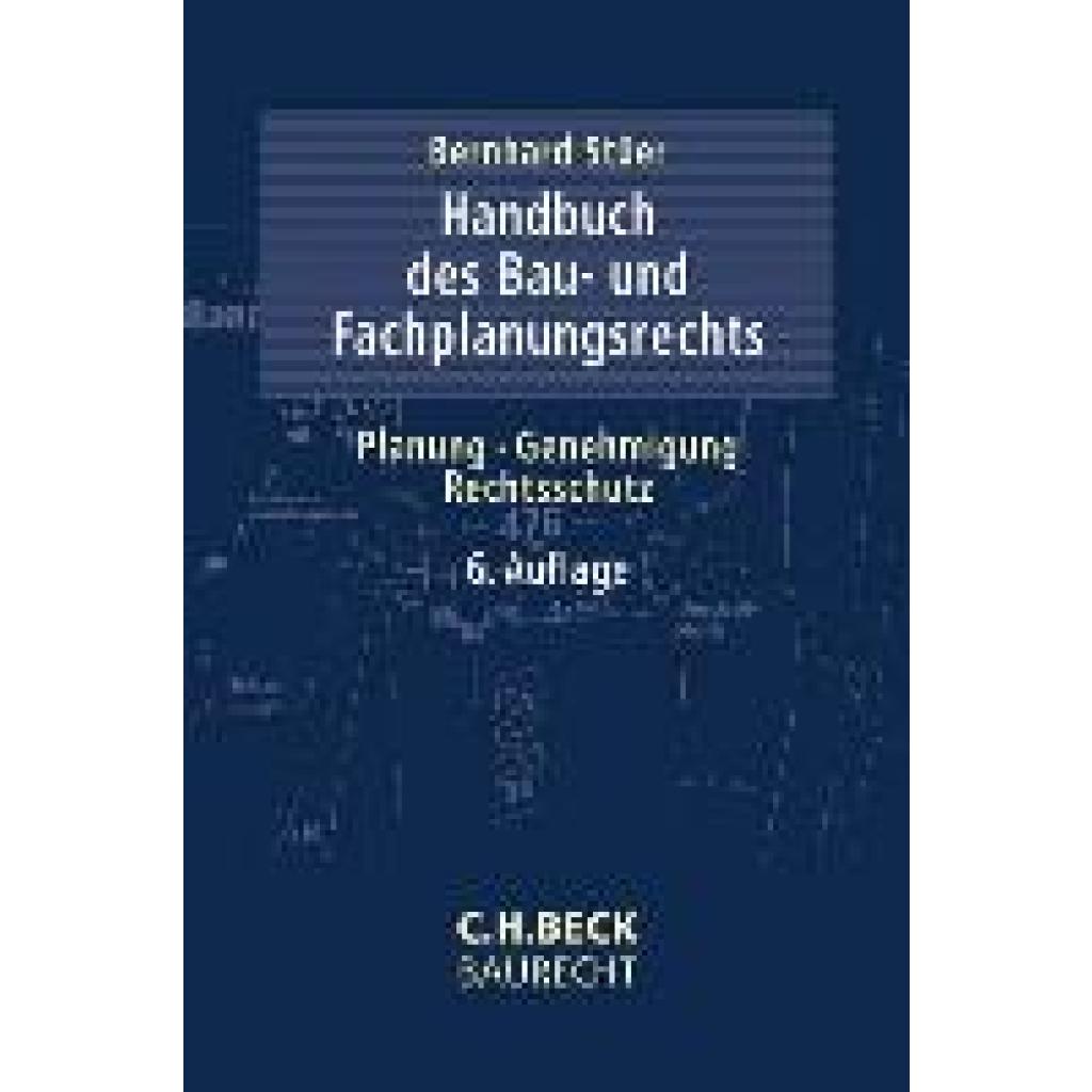 9783406790850 - Stüer Bernhard Handbuch des Bau- und Fachplanungsrechts 9783406790850 - Stüer Bernhard Handbuch des Bau- und Fachplanungsrechts