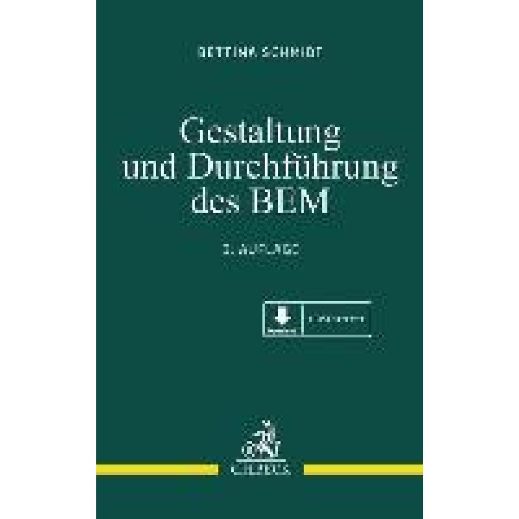 Gestaltung und Durchführung des BEM (Schmidt, Bettina)