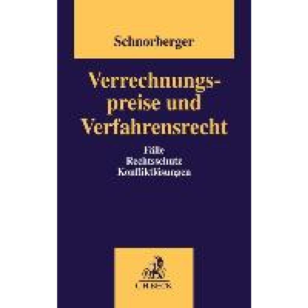 9783406745355 - Verrechnungspreise und Verfahrensrecht Leinen