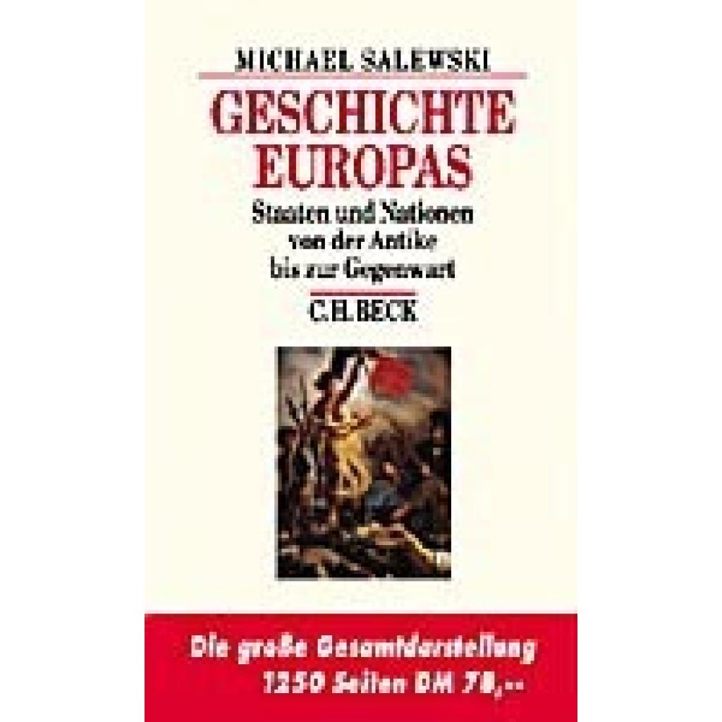 9783406461682 - Becks Historische Bibliothek Geschichte Europas - Michael Salewski Leinen 9783406461682 - Becks Historische Bibliothek Geschichte Europas - Michael Salewski Leinen