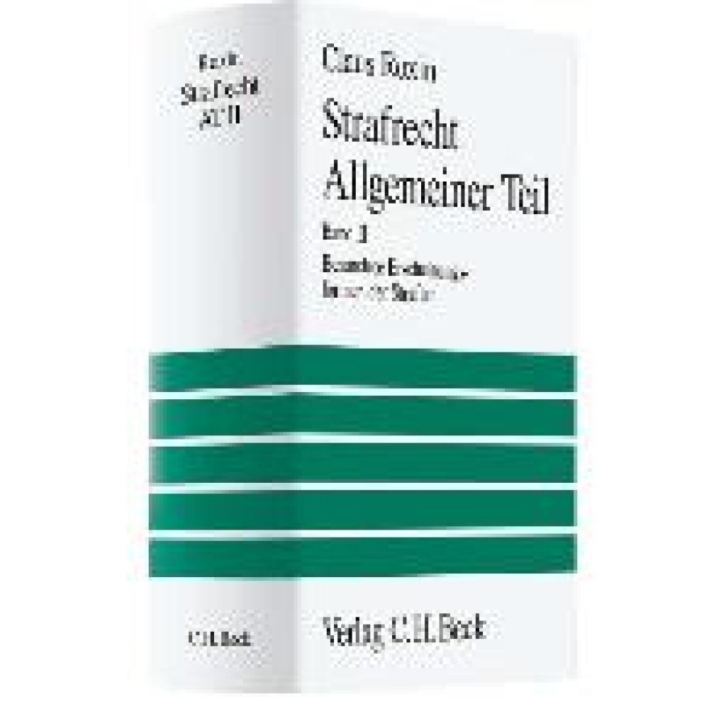 9783406438684 - Strafrecht Allgemeiner Teil Bd2 Besondere Erscheinungsformen der Straftat - Claus Roxin Gebunden 9783406438684 - Strafrecht Allgemeiner Teil Bd2 Besondere Erscheinungsformen der Straftat - Claus Roxin Gebunden