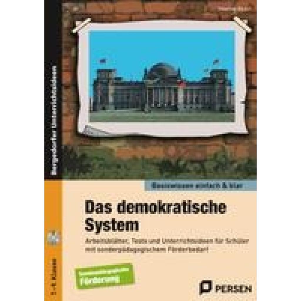 9783403201892 - Basiswissen einfach & klar Das demokratische System - einfach & klar m 1 CD-ROM - Sebastian Barsch Gebunden 9783403201892 - Basiswissen einfach & klar Das demokratische System - einfach & klar m 1 CD-ROM - Sebastian Barsch Gebunden