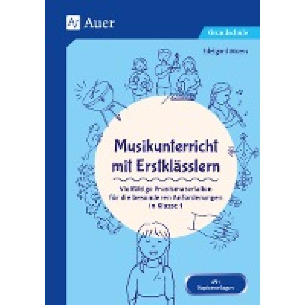 Musikunterricht mit Erstklässlern (Moers, Edelgard)