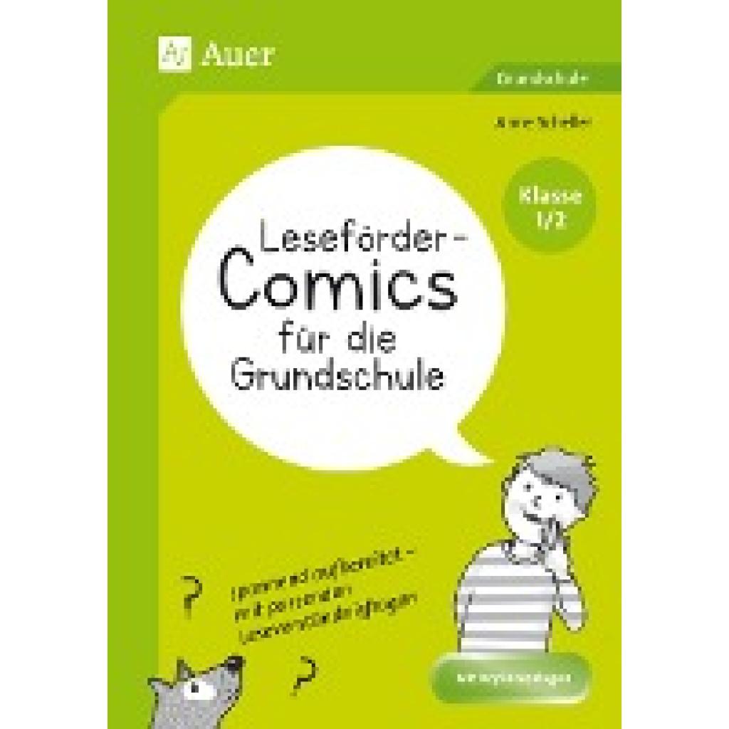 9783403084068 - Leseförder-Comics für die Grundschule - Klasse 1 2 - Anne Scheller Geheftet