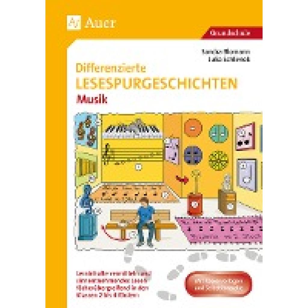 9783403081722 - Differenzierte Lesespurgeschichten   Differenzierte Lesespurgeschichten Musik - Sandra Blomann Julia Schlimok Geheftet
