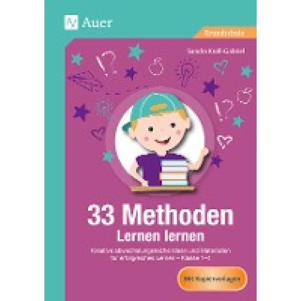 9783403081616 - 33 Methoden Lernen lernen - Sandra Kroll-Gabriel Geheftet