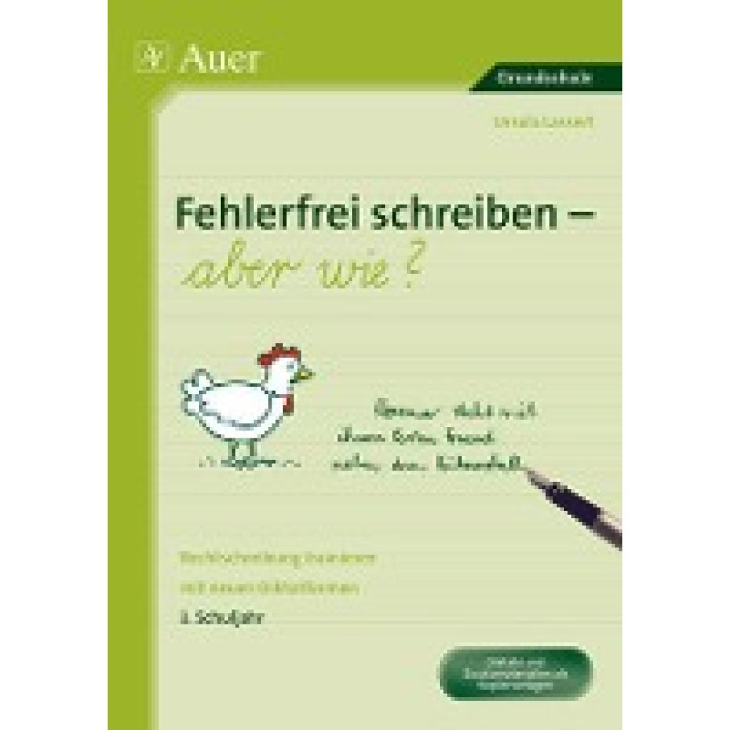 9783403066071 - Fehlerfrei schreiben - aber wie? 3 Schuljahr - Ursula Lassert Kartoniert (TB) 9783403066071 - Fehlerfrei schreiben - aber wie? 3 Schuljahr - Ursula Lassert Kartoniert (TB)