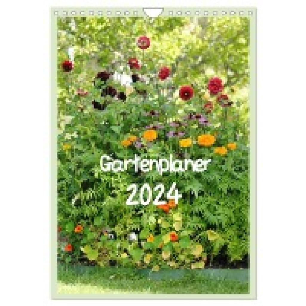 Tinadefortunata, Tinadefortunata: Gartenplaner (Wandkalender 2024 DIN A4 hoch), CALVENDO Monatskalender
